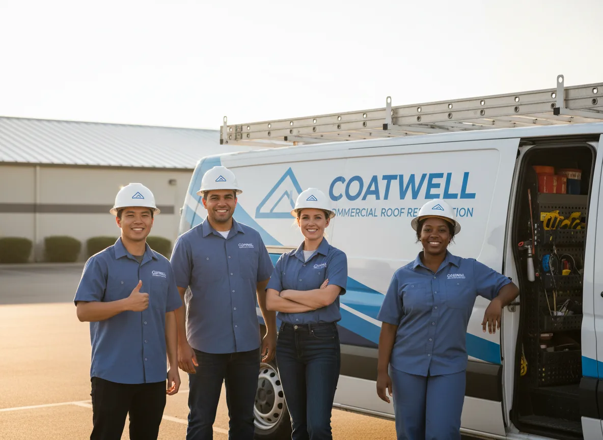 Commercial roof coating company in Barney, GA
